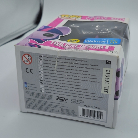 Funko POP! My Little Pony Twilight Sparkle 06 Glow in The Dark Walmart Exclusive - Picture 8 of 9